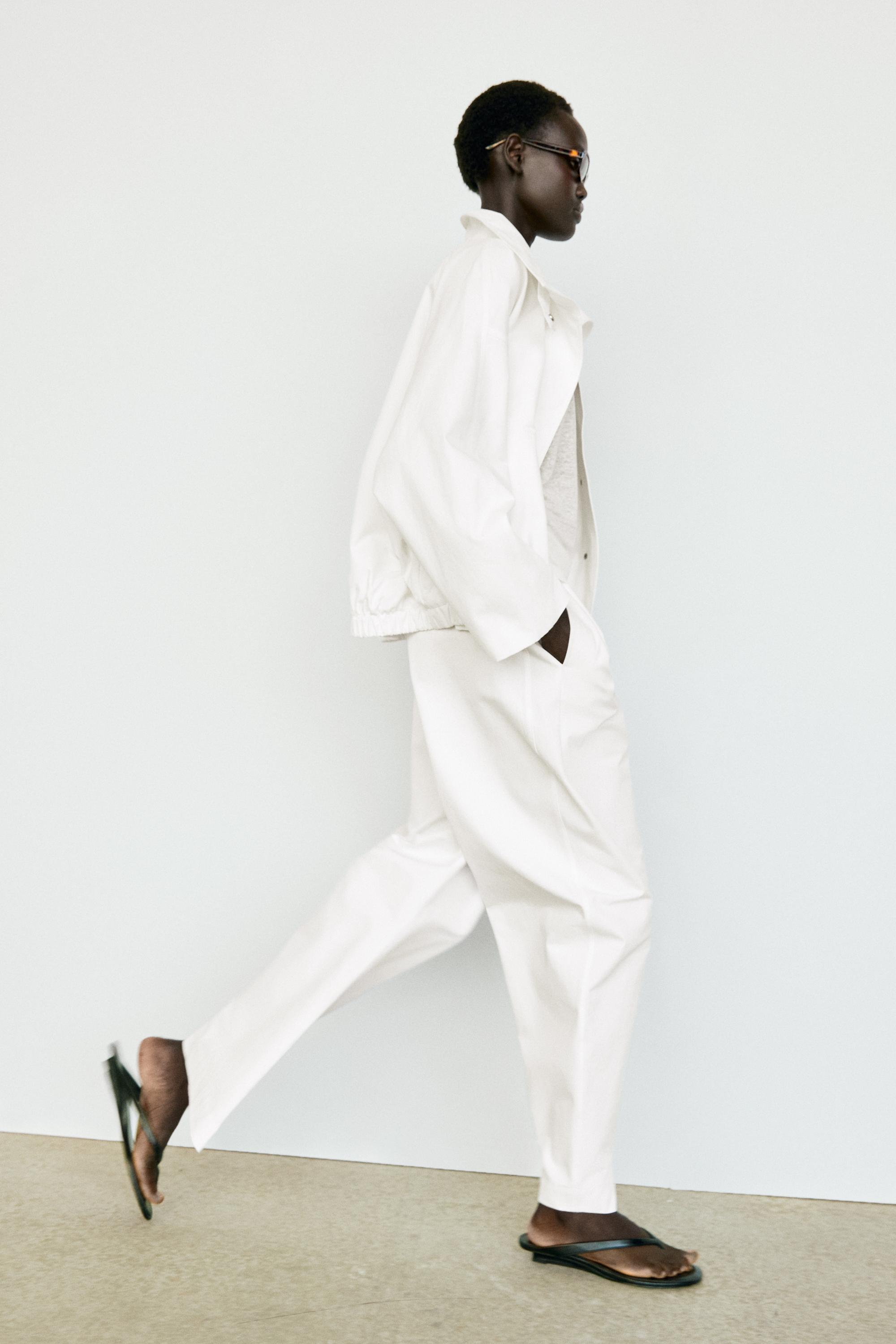 Flowing barrel fit co-ord pants